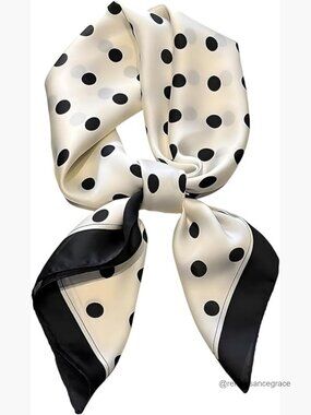 Lightweight Silk Satin Scarf 27.5x27.5 Inch Head Neck Hair Accessory